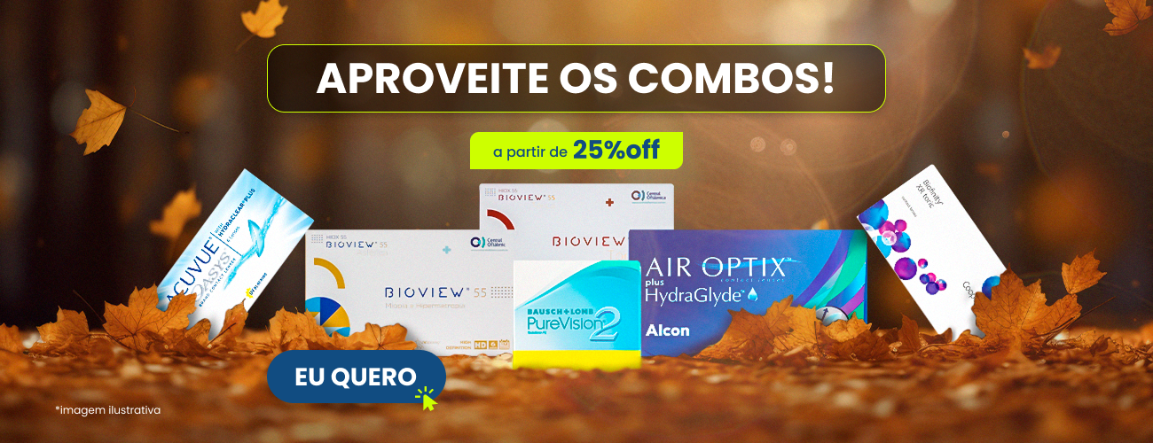 Combos com até 25% off - Leve 4 pague 3