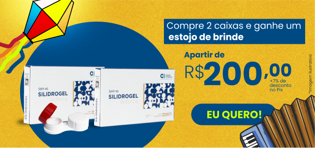 Promoção compre 2 caixas e ganhe um estojo de brinde. 