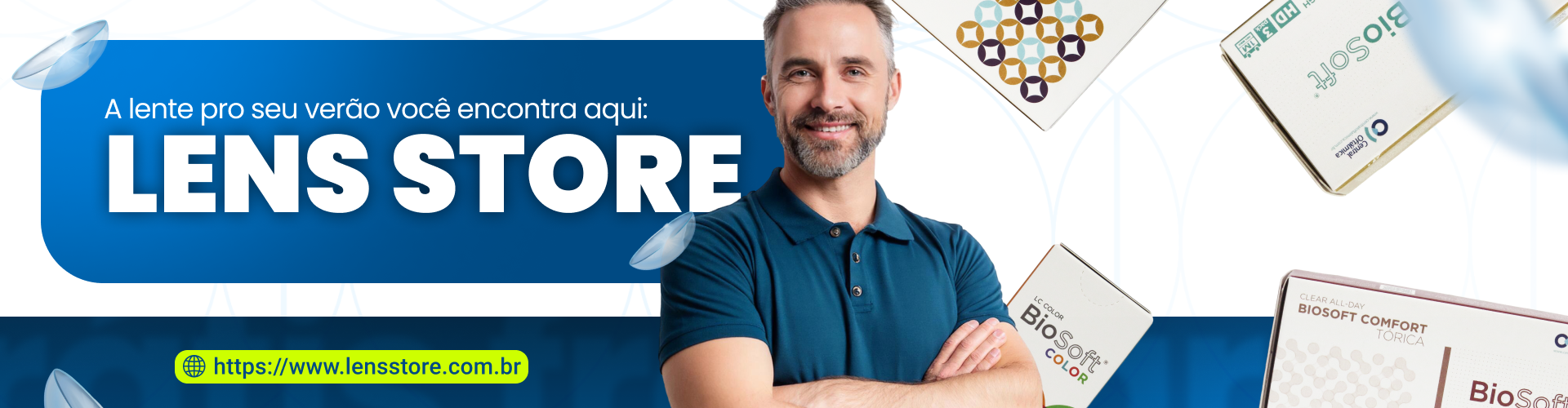 As lentes para o seu verão!