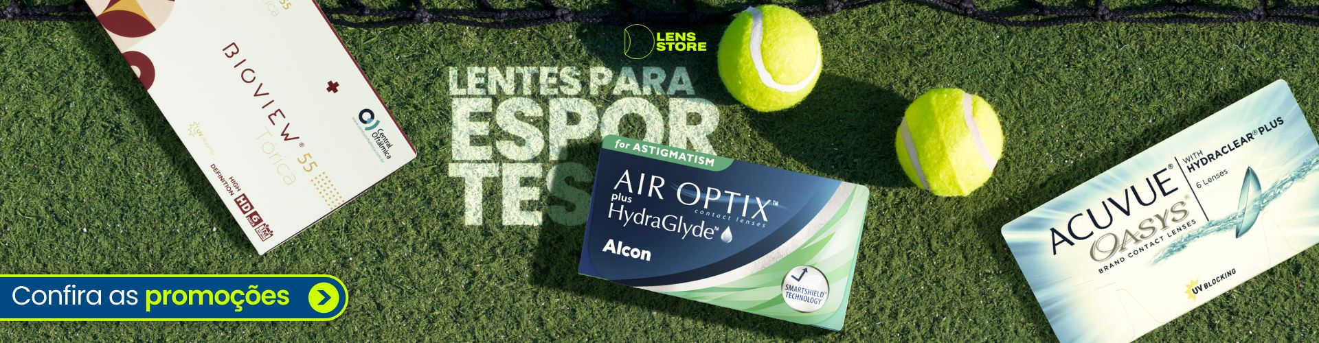 Seja melhor nos esportes com Lens Store!