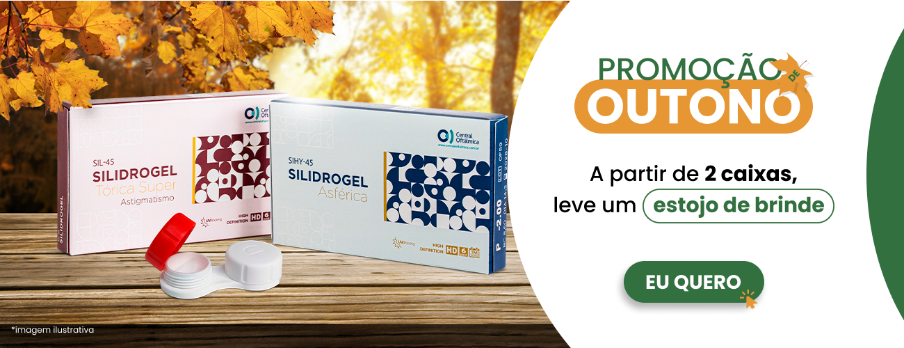 Silidrogel Tórica e Asférica + estojo de brinde