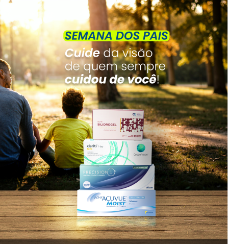 Cuide da visão de quem sempre viu o melhor em você!