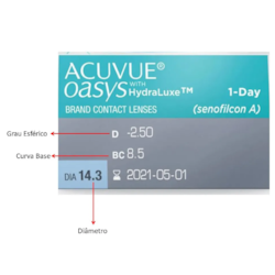 ACUVUE OASYS 1-DAY COM HYDRALUXE