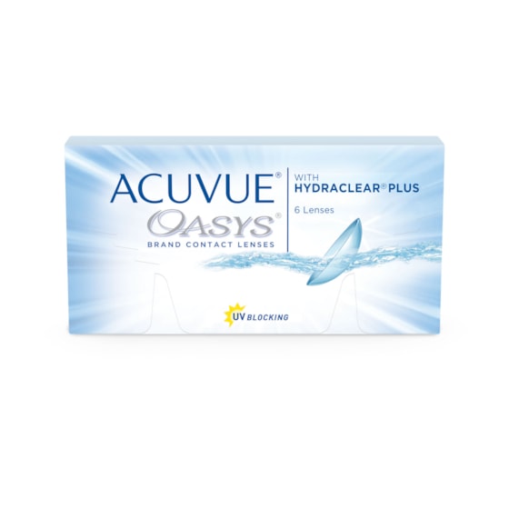 ACUVUE OASYS com HYDRACLEAR PLUS