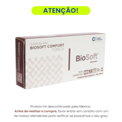 Biosoft Comfort Tórica Biosoft Comfort Tórica